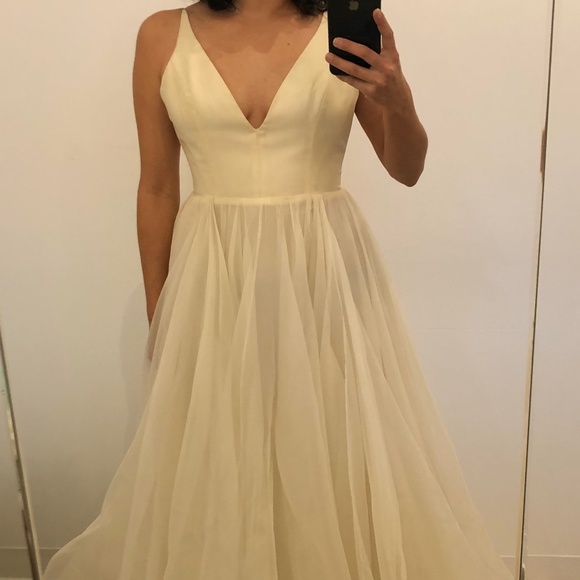 Ayr by Dear Heart Flowy Wedding Dress - Picture 2 of 16